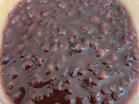 圧力鍋であんこ